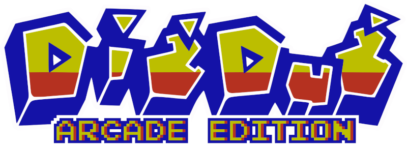 Dig Dug Arcade Edition Logo